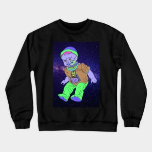 Doll From Space (Artwork by The Shend) Crewneck Sweatshirt